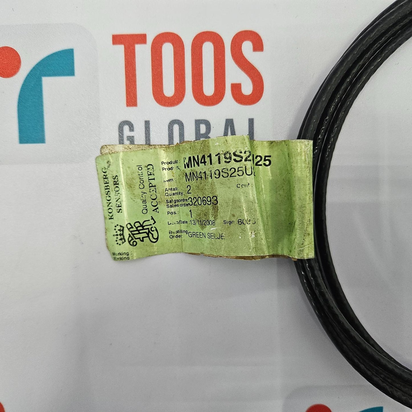 Kongsberg Sensors MN4119S25U25 New