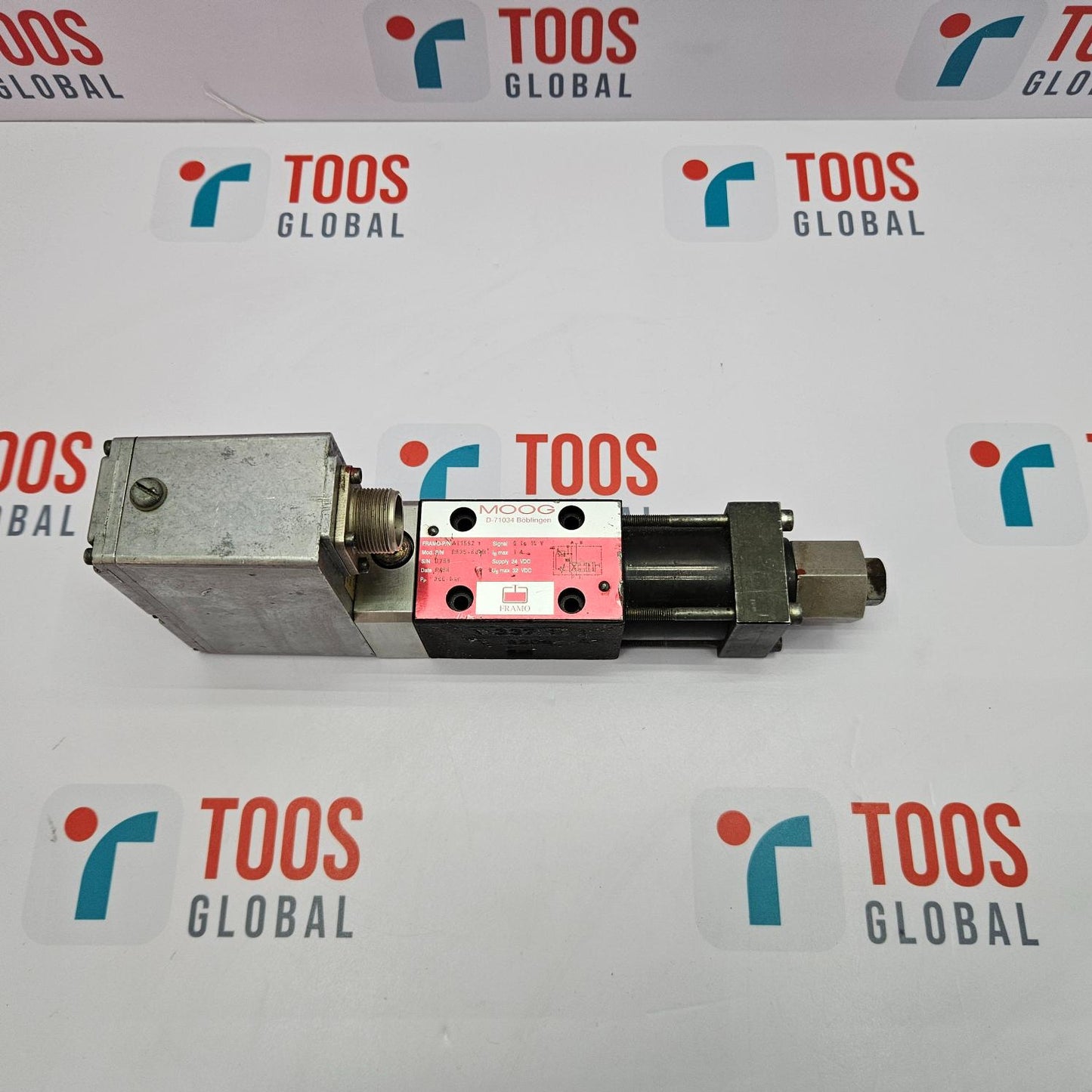 MOOG MOD.P/N D635-606B FRAMO P/N A11592 HYDRAULIC SERVO VALVE