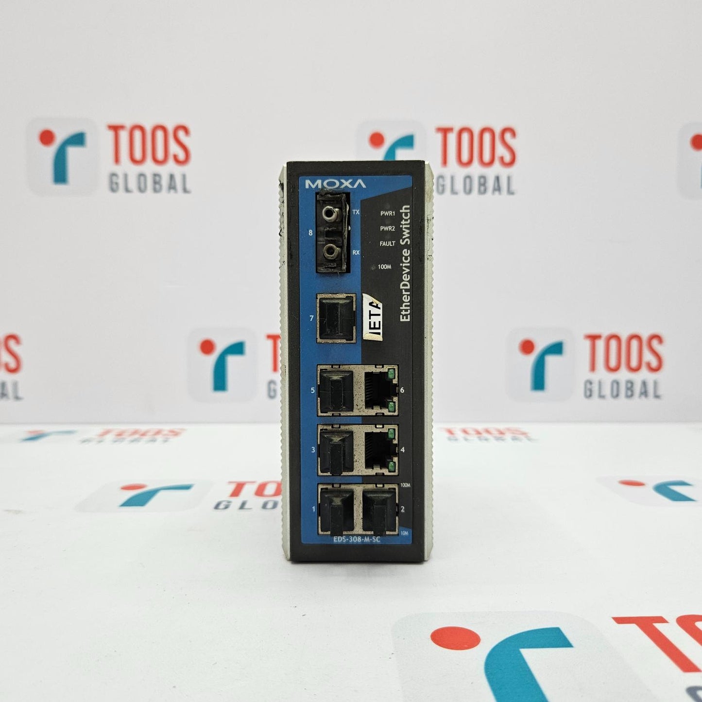 MOXA EDS-308-M-SC 8-PORT UNMANAGED ETHERNET SWITCH