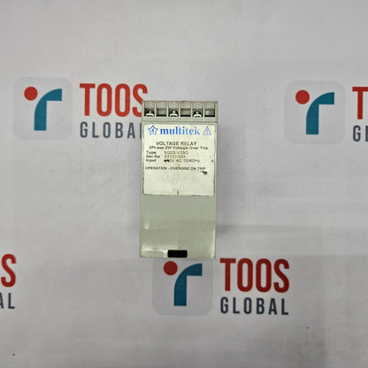 MULTITEK M200-V330 VOLTAGE RELAY 3 PHASE 3 W VOLTAGE OVER TRIP