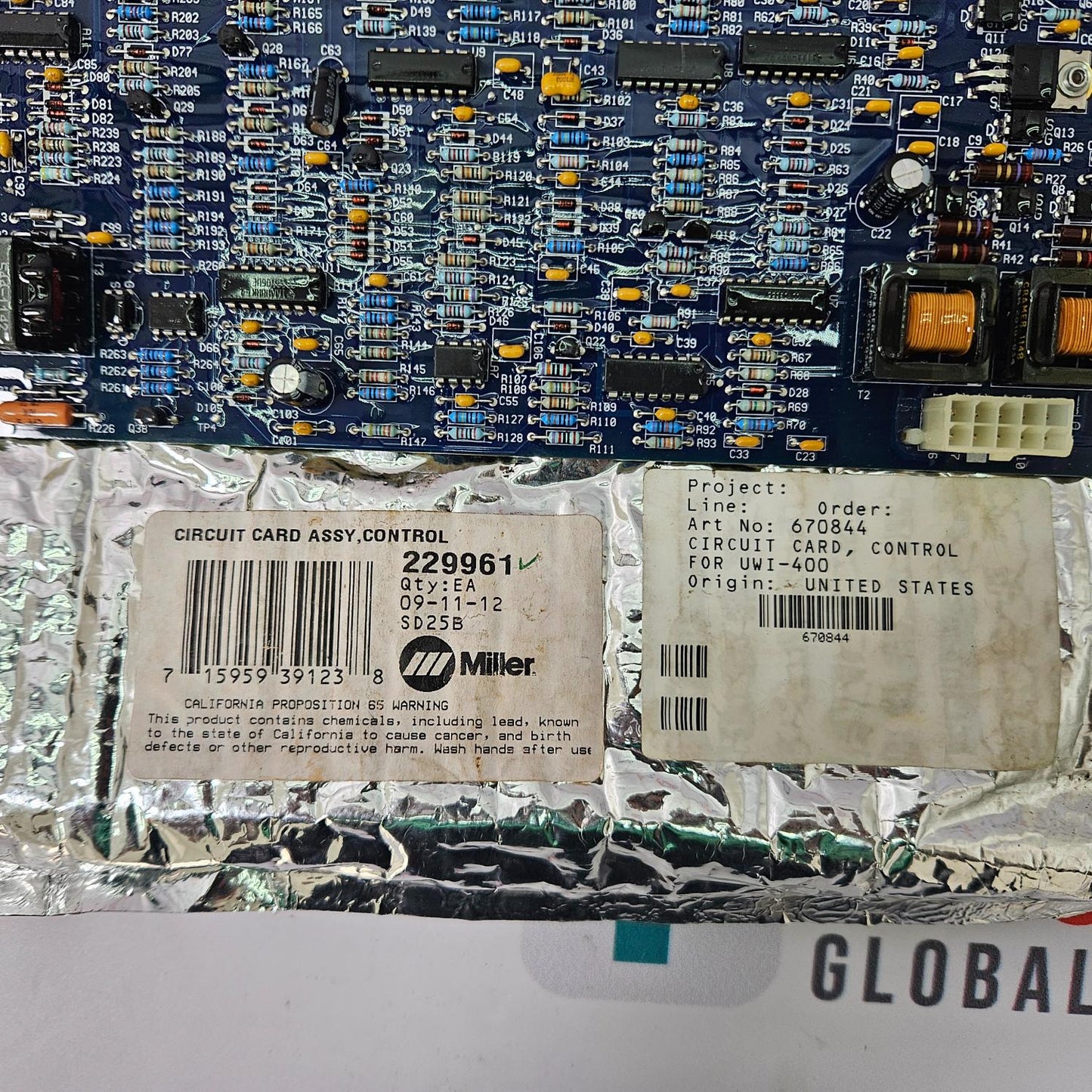 Miller 229961 Circ Cd Assy Cntl (R) New