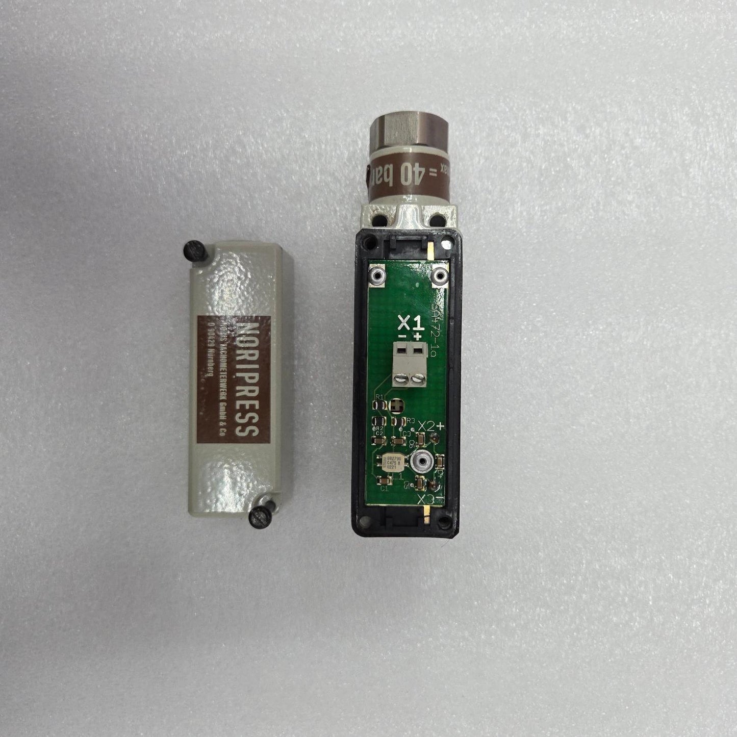 NORIS VD61-40 NORIPRESS PRESSURE TRANSMITTER 0...40bar Pmax= 40bar