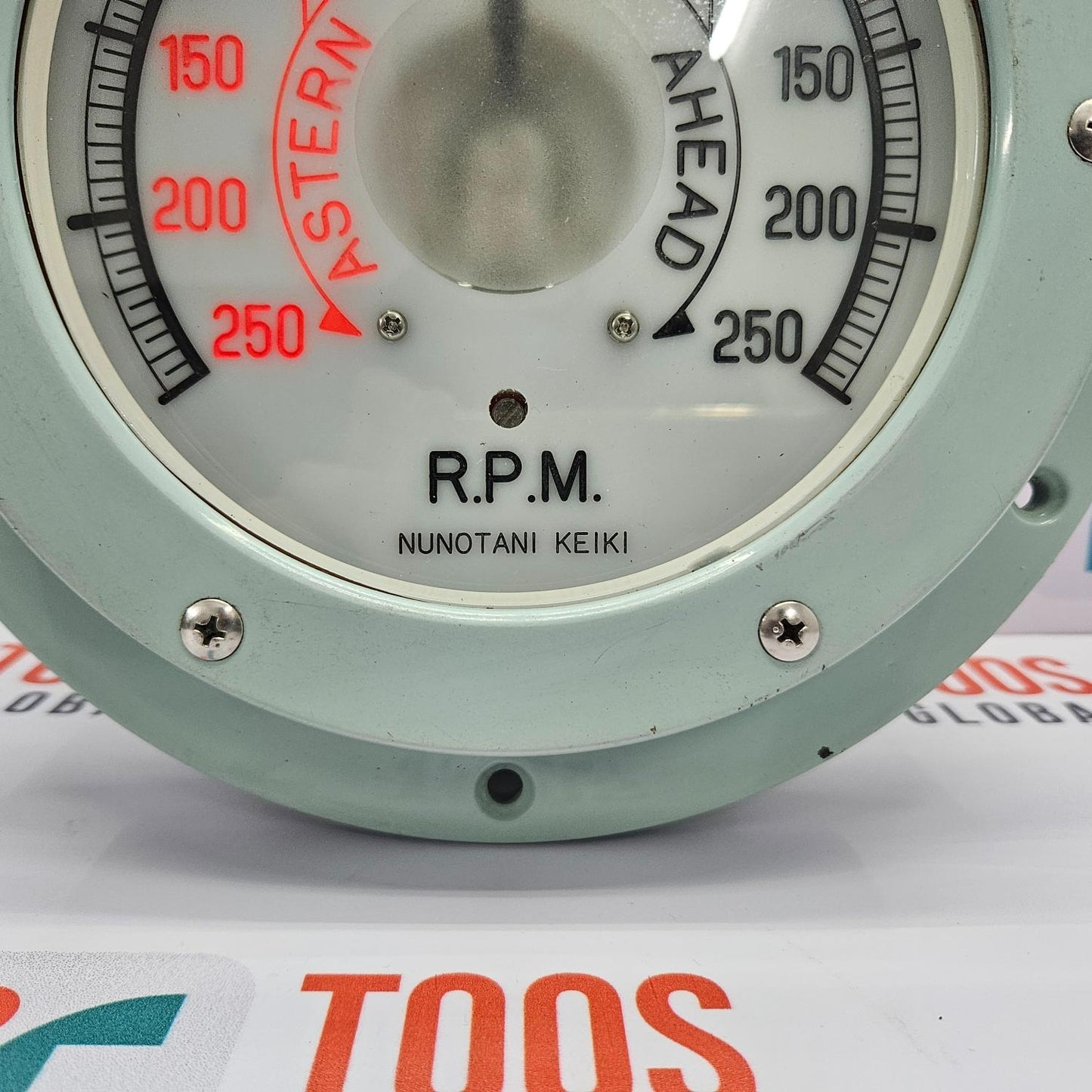 NUNOTANI KEIKI JIS F 8521-FE150K ELECTRIC PROPELLER SHAFT REVOLUTION INDICATOR