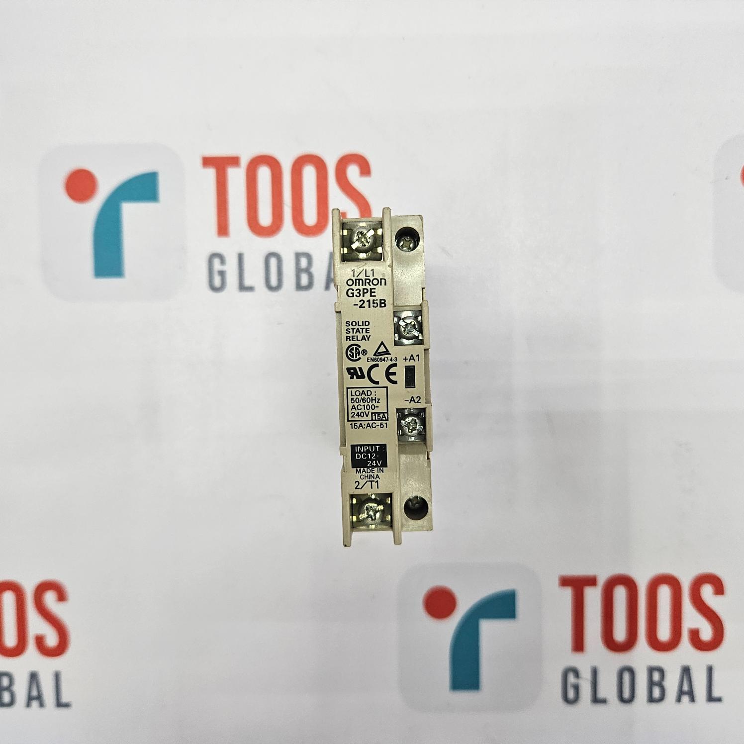 Relay module with 'TOOS GLOBAL' branding on a white background