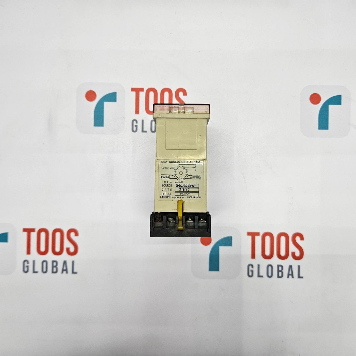 Electronic component on a white background with 'TOOS GLOBAL' branding.