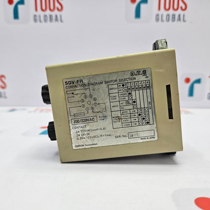 OMRON SDV-FH7 VOLTAGE SENSOR 200/220VAC