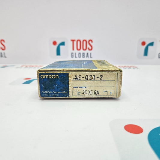 OMRON XE-Q21-2 LIMIT SWITCH 25X6RA