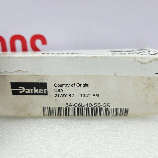 PARKER 6A-C6L-10-SS-GR CHECK VALVE