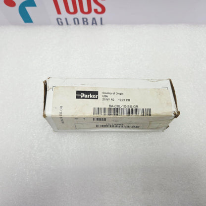 PARKER 6A-C6L-10-SS-GR CHECK VALVE