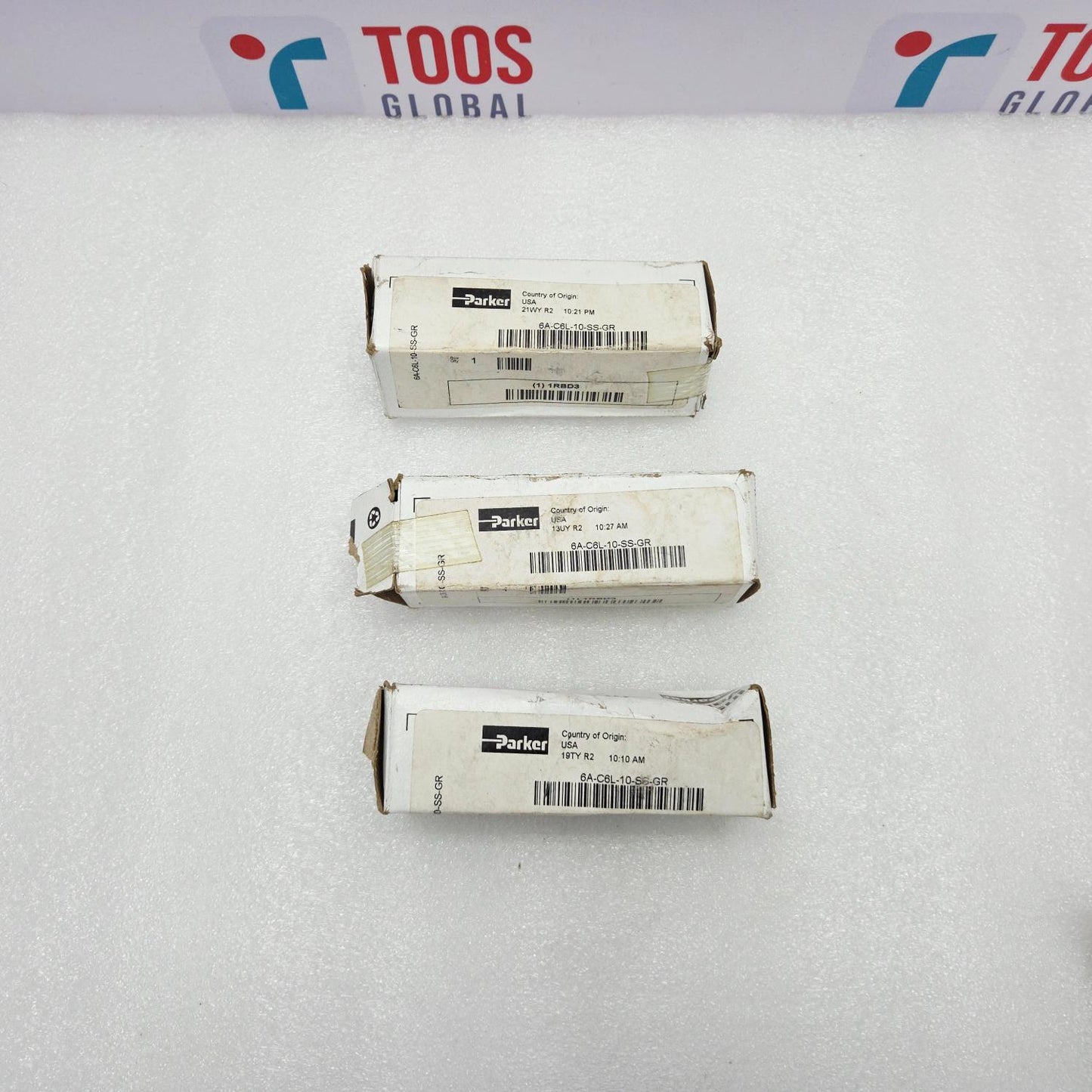 PARKER 6A-C6L-10-SS-GR CHECK VALVE