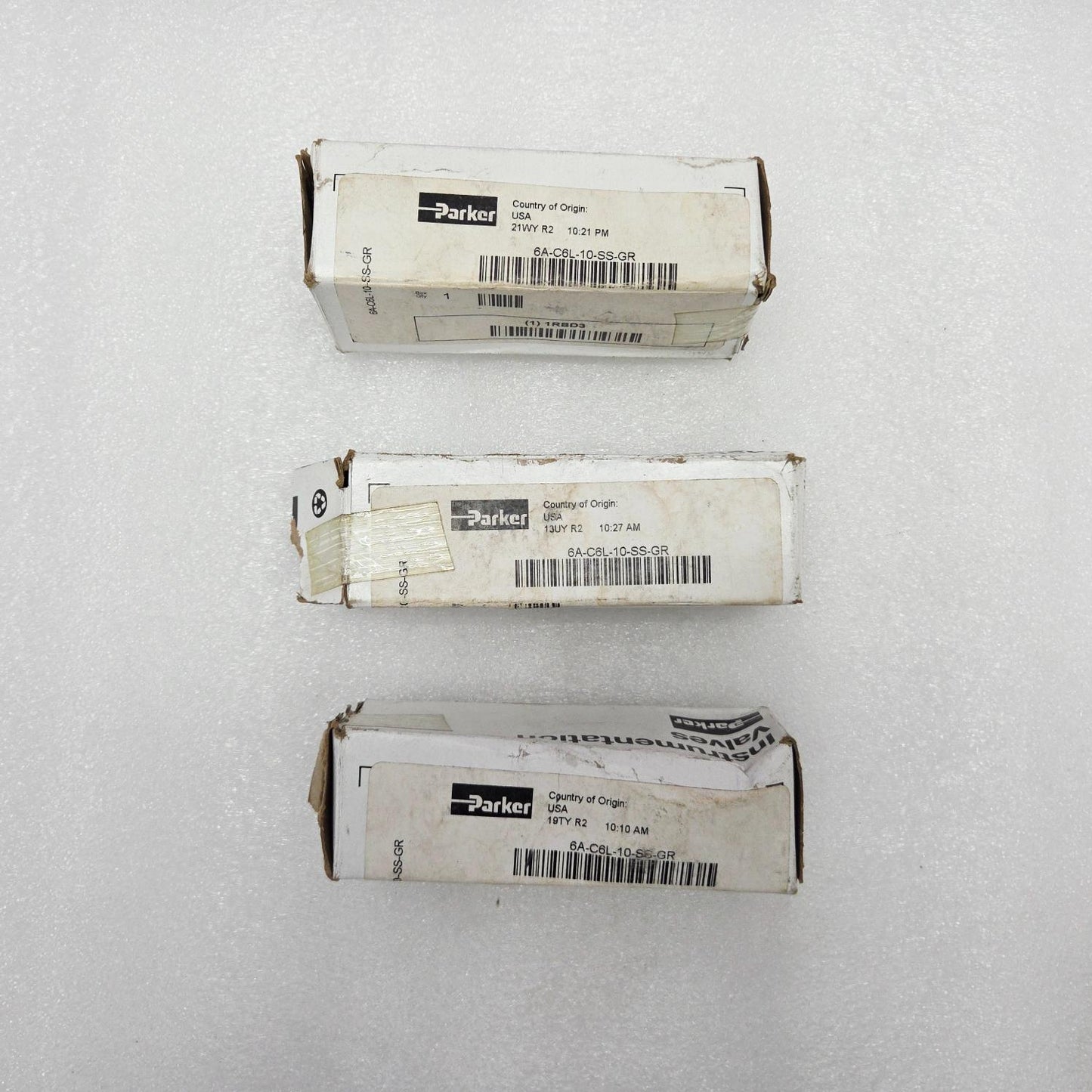 PARKER 6A-C6L-10-SS-GR CHECK VALVE