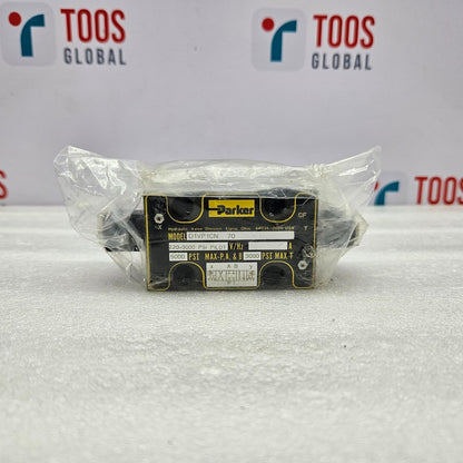 PARKER D1VP1CN 70 PILOT VALVE DIVP1CN70 NEW Parker component in clear plastic packaging on a white background with 'TOOS Global' branding.