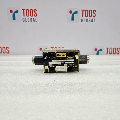 PARKER D1VP1CN9070 PILOT VALVE Parker component on a white surface with 'TOOS Global' branding in the background.