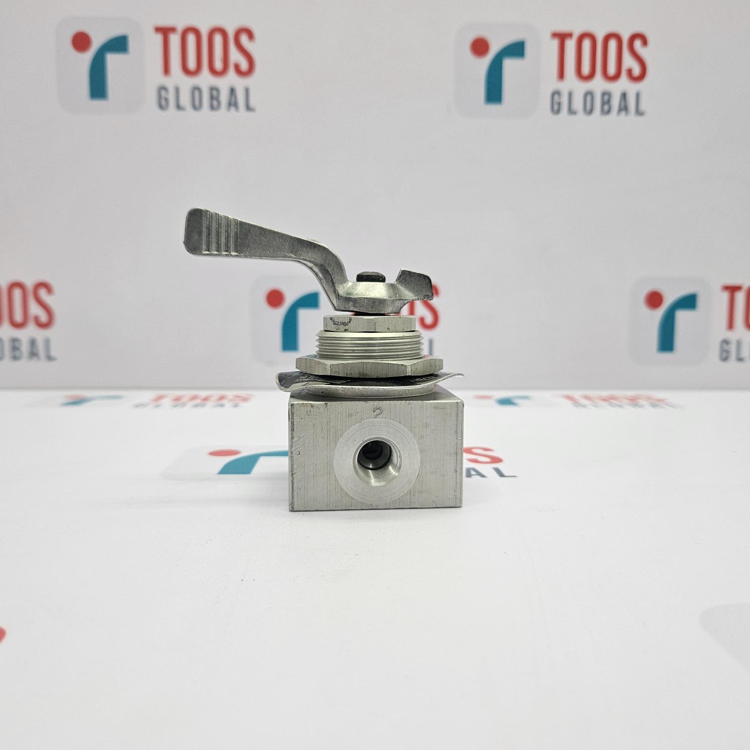 Metal valve on a white background with 'TOOS GLOBAL' branding.