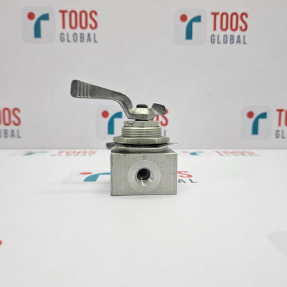 Metal valve on a white background with 'TOOS GLOBAL' branding.