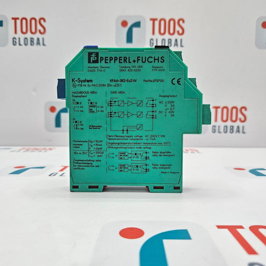 Green electronic module with technical diagrams on a white background featuring 'TOOS Global' branding.