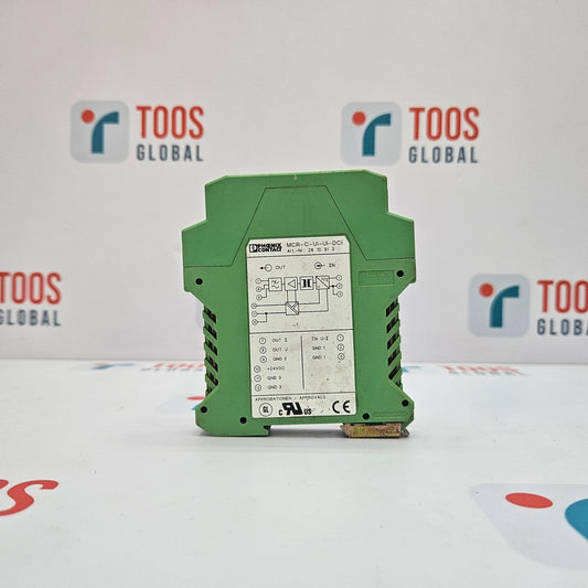 Green electronic module with label on a white background with 'TOOS GLOBAL' branding.