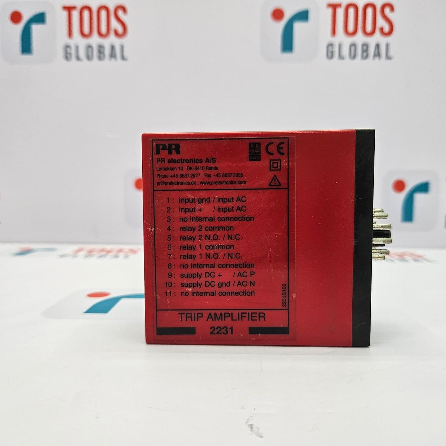 PR ELECTRONICS 2231 TRIP AMPLIFIER