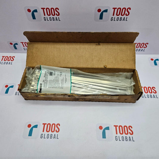 Open cardboard box containing medical supplies with 'TOOS GLOBAL' branding in the background.