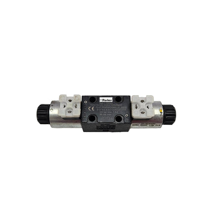Parker D1FVE02CC0NJW310 Pilot Proportional Directional Control Valve on a white background with 'TOOS' branding.