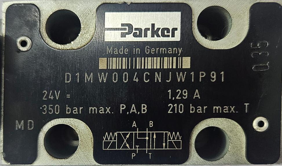 Parker D1MW004CNJW1P91 Directional Control Valve