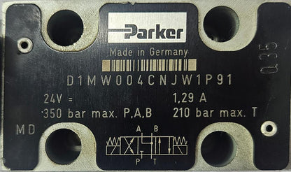 Parker D1MW004CNJW1P91 Directional Control Valve