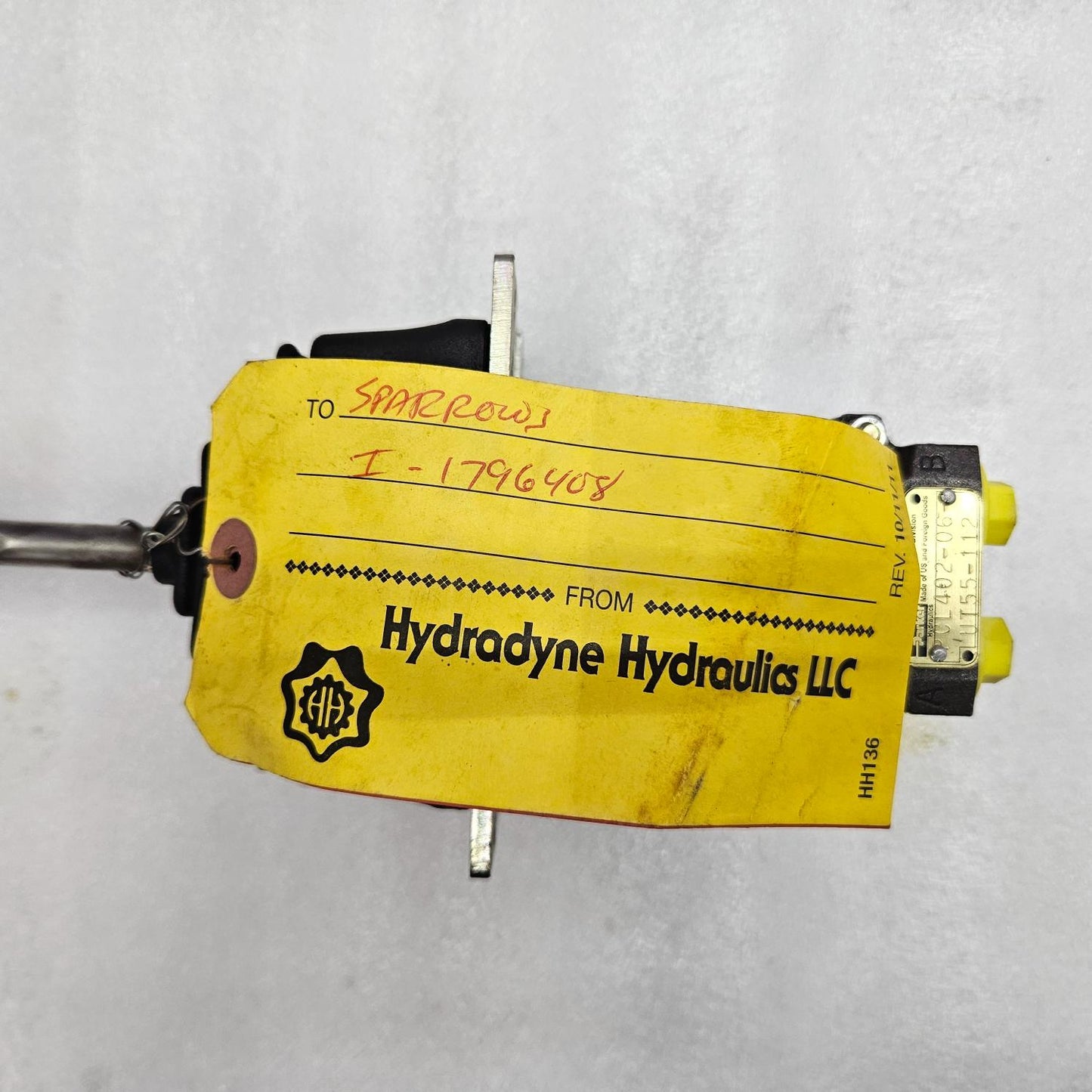 Parker PCL402-06-UT55112 Hydraulic Joystick