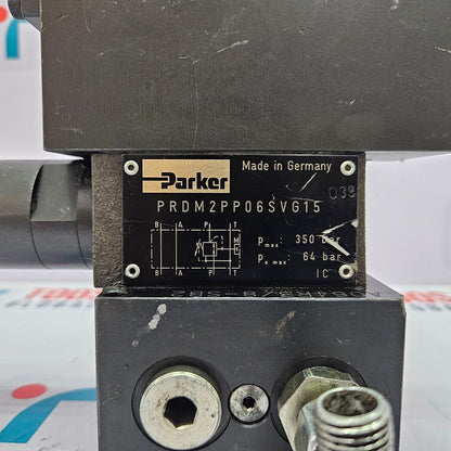 Parker PRDM2PP06SVG15 / A064R3/8-SB2 / SD500A06V8 Hydraulic Valve