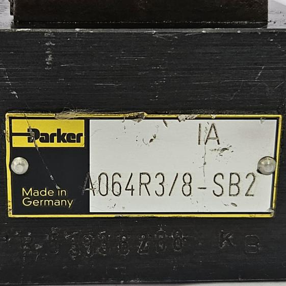 Parker PRDM2PP06SVG15 / A064R3/8-SB2 / SD500A06V8 Hydraulic Valve
