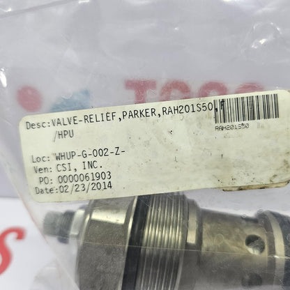 Parker RAH201S50 Pilot Operated Relief Valve