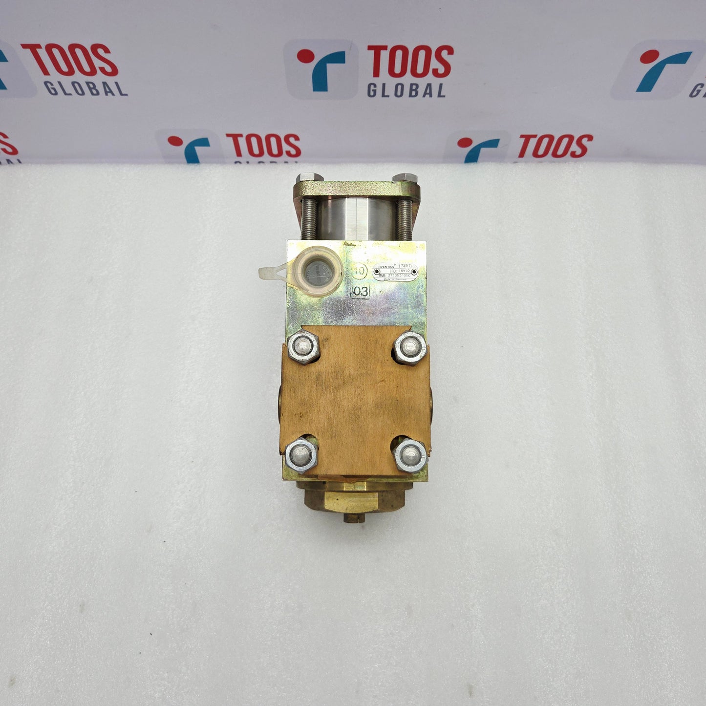 REXROTH AEVENTICS 3710531000 MAIN AIR STARTING VALVE on a white background with 'TOOS GLOBAL' branding.