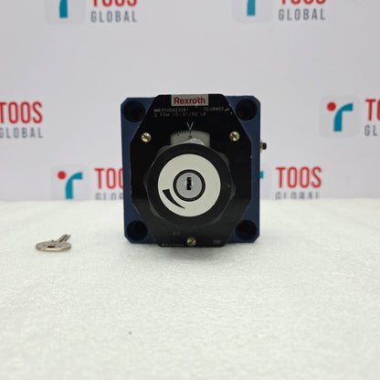 REXROTH R900423261 2 FRM 10-31/50 LB SPEED CONTROL VALVE on a white background with 'TOOS GLOBAL' branding.