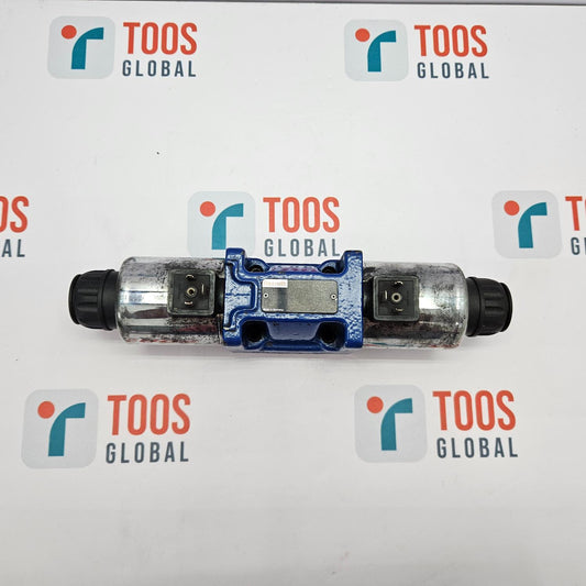 REXROTH R901328461 DIRECTIONAL SPOOL VALVE 5-4WE10G50/EG24N9K4/V Mechanical component on a white background with 'TOOS GLOBAL' branding.
