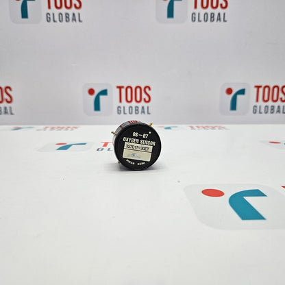 RIKEN KEIKI OS-B7 OXYGEN SENSOR 327015130ET Black oxygen sensor on a white background with logos.