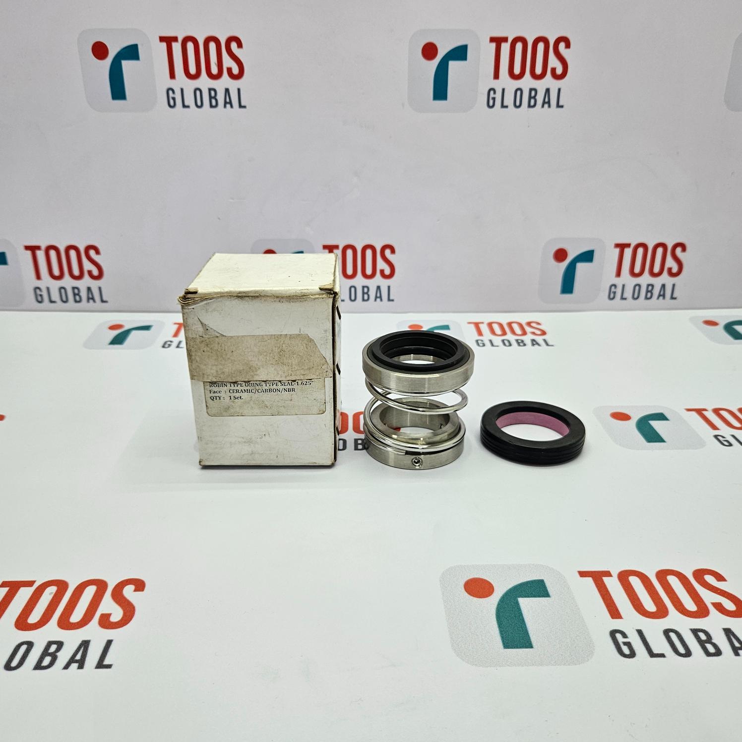 Mechanical components on a TOOS GLOBAL branded background