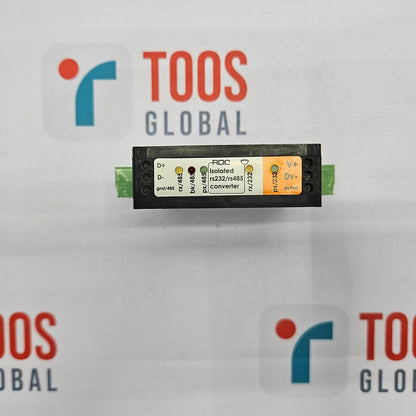 ROBUST DATACOMM RDC485IC-DV-3P-CC ISOLATED RS232/RS485 CONVERTER Electronic component with 'TOOS GLOBAL' branding in the background