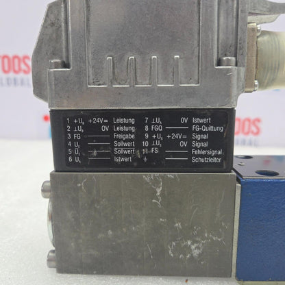 Rexroth 0811404721 Proportional Directional Valve 4WRREH6VB24L-11/G24K0/B5M New