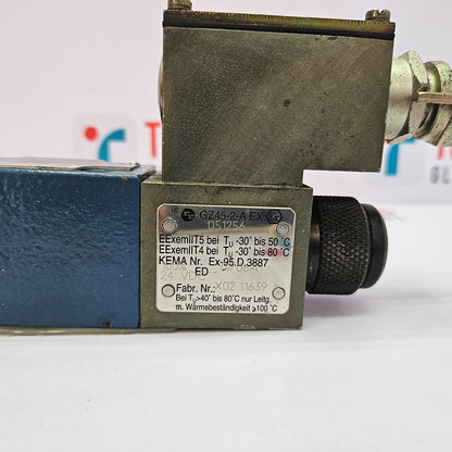 Rexroth R900935387 Hydraulic Valve D60/EG24NEXZ2 With GZ45-2-A