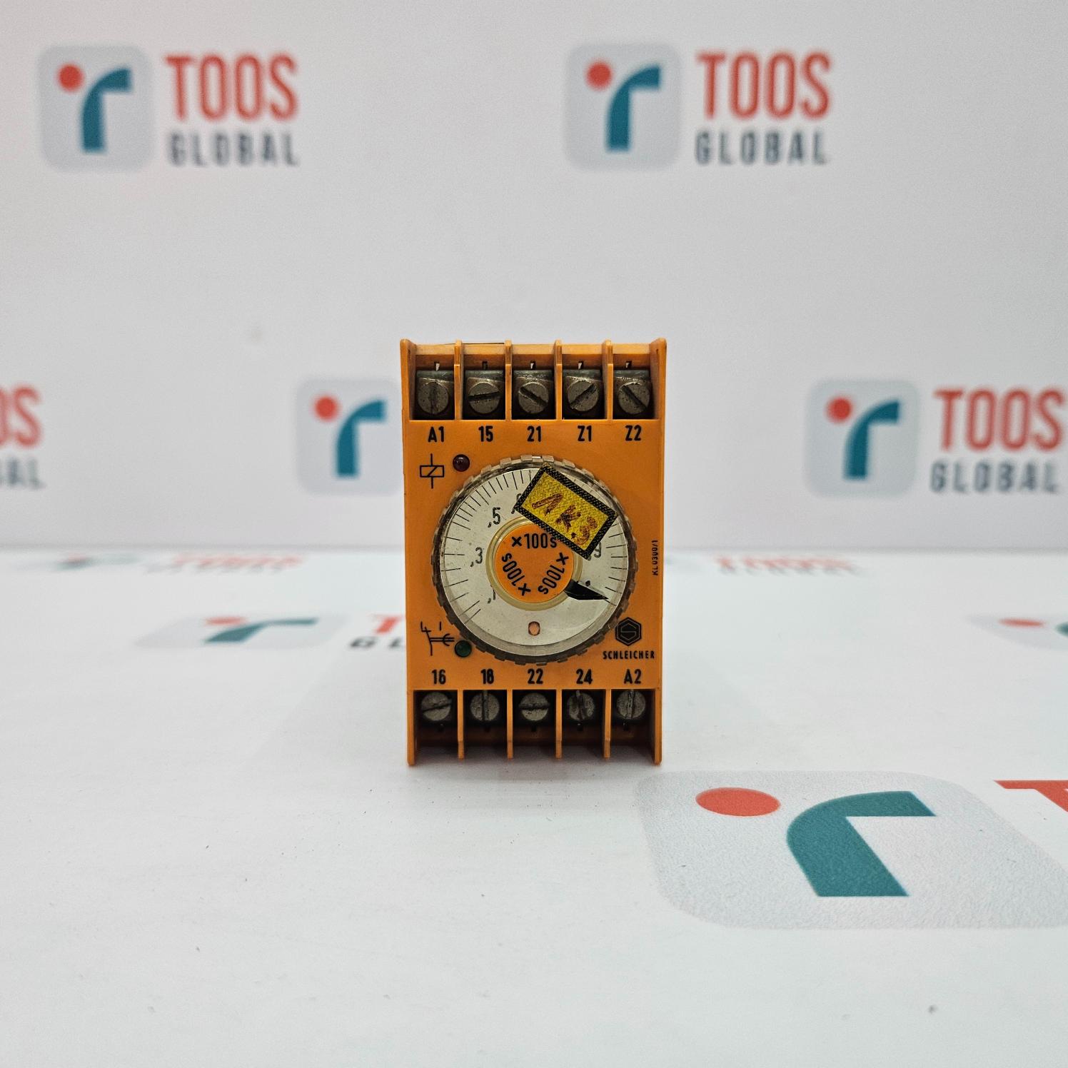 Control panel with a dial and buttons on a white background with 'TOOS GLOBAL' branding.
