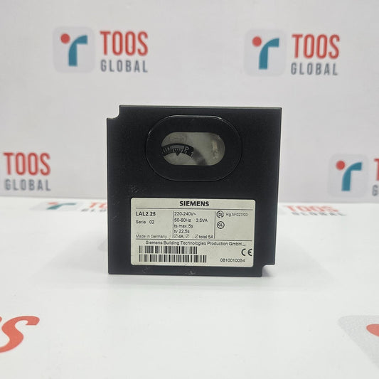 SIEMENS LAL2.25 SERIE 02 CONTROL BOX UNIVERSAL OIL BURNER CONTROL 220-240V