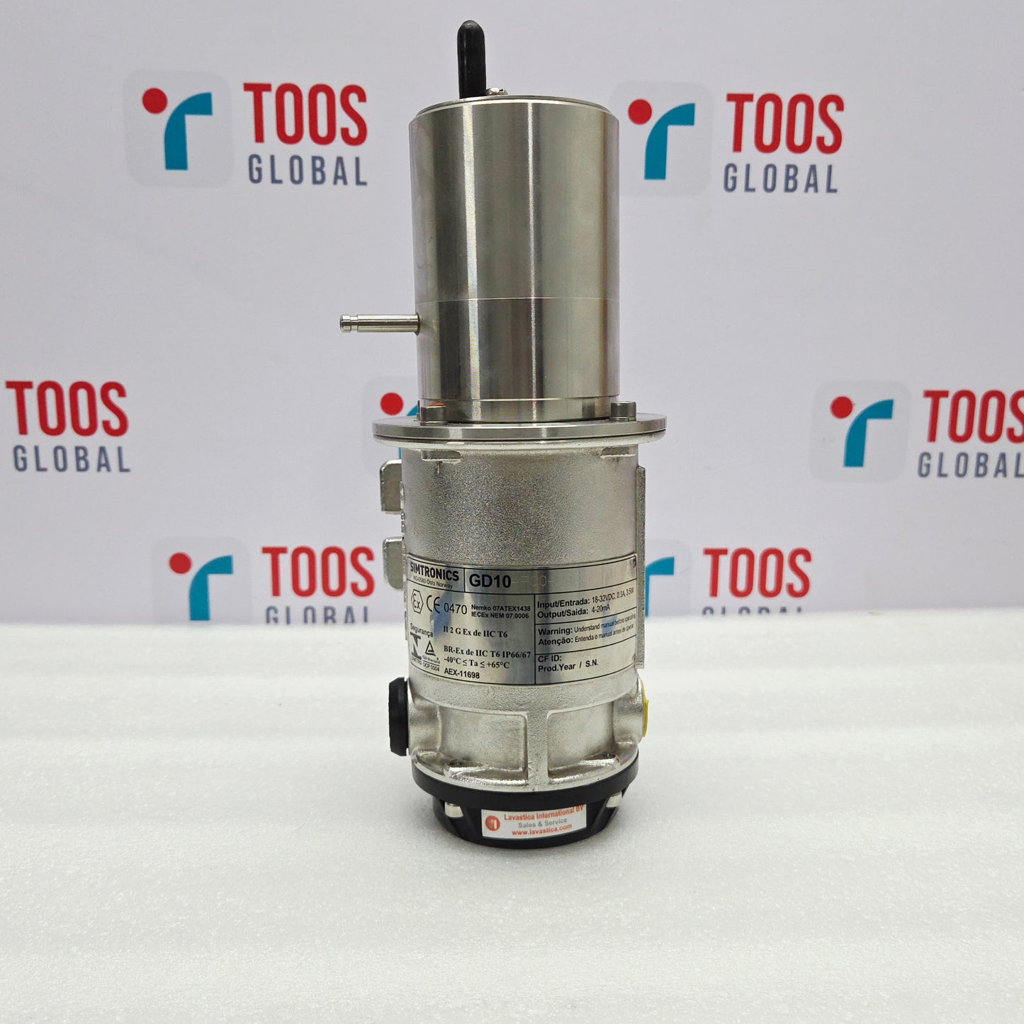 SIMATRONICS GD10-P00-09DG-0XH-00 INFRARED POINT GAS DETECTOR
