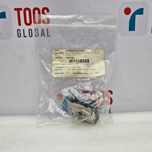 SOLTEAM ASR3167-02 SWITCH MODE SELECTOR FITS BLODGETT 18868 21A 125-250VAC