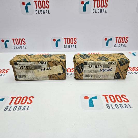 STAHL 8070/1-1-HV POSITION SWITCH NEW Two STAHL position switch packages with model number 8070/1-1-HV visible, on a surface with TOOS GLOBAL branding.