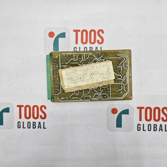 Circuit board with 'TOOS GLOBAL' branding on a white background