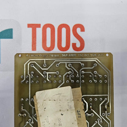 SULZER 112.021.594.200 PRINTED CIRCUIT BOARD