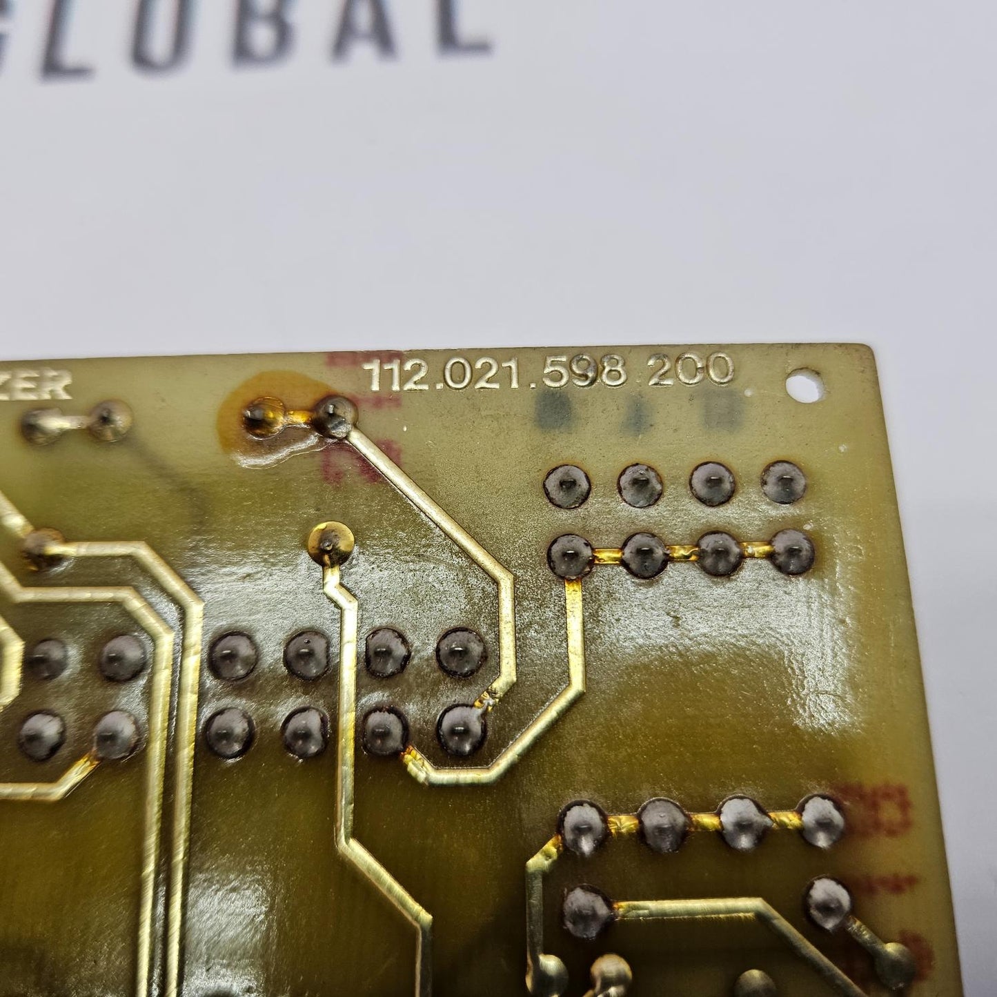 SULZER 112.021.598.200 REL 2 POWER SUPPLY BOARD