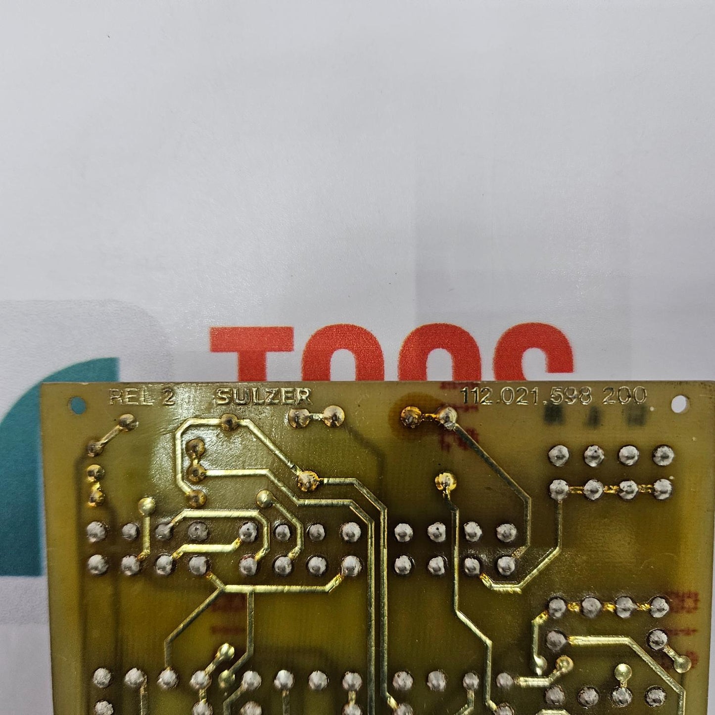 SULZER 112.021.598.200 REL 2 POWER SUPPLY BOARD