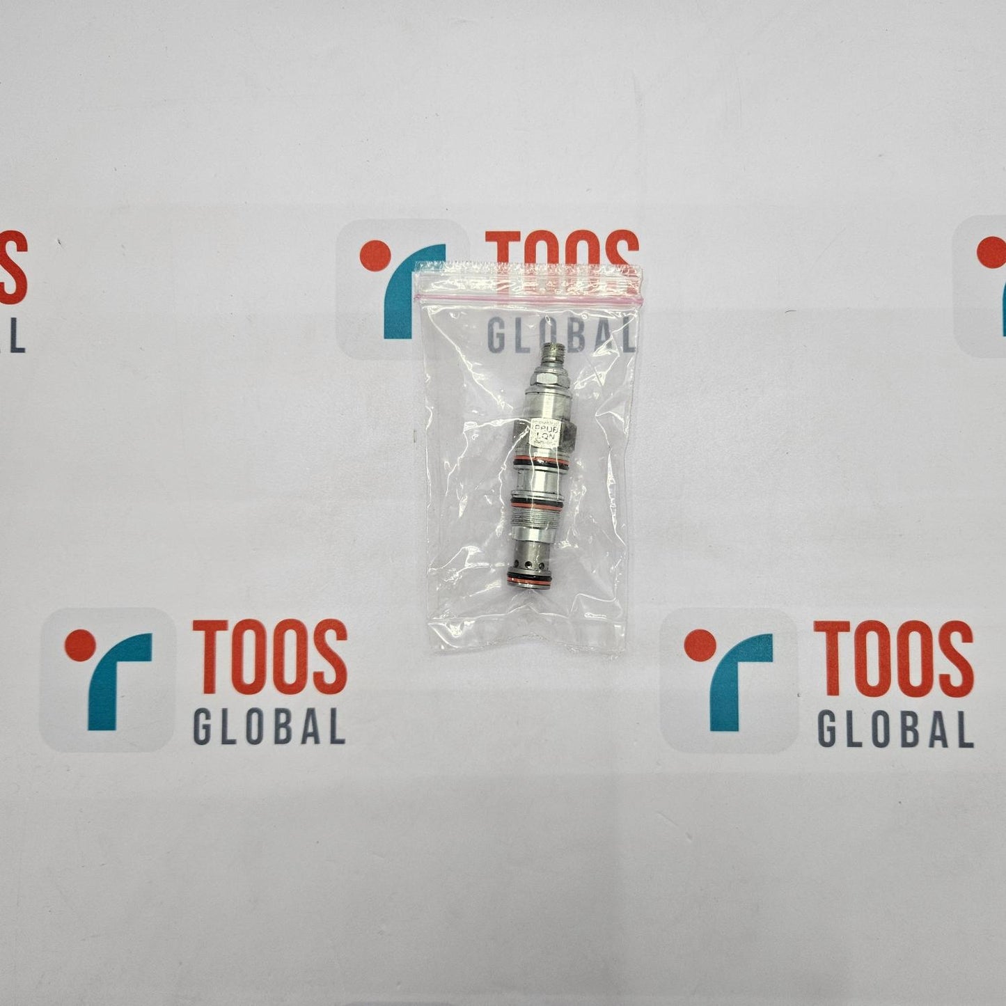 SUN HYDRAULICS PBDB LQN CARTRIDGE VALVE A hydraulic cartridge valve by SUN HYDRAULICS, model PBDB LQN, packaged in a clear plastic bag, displayed on a white background with the TOOS GLOBAL logo.