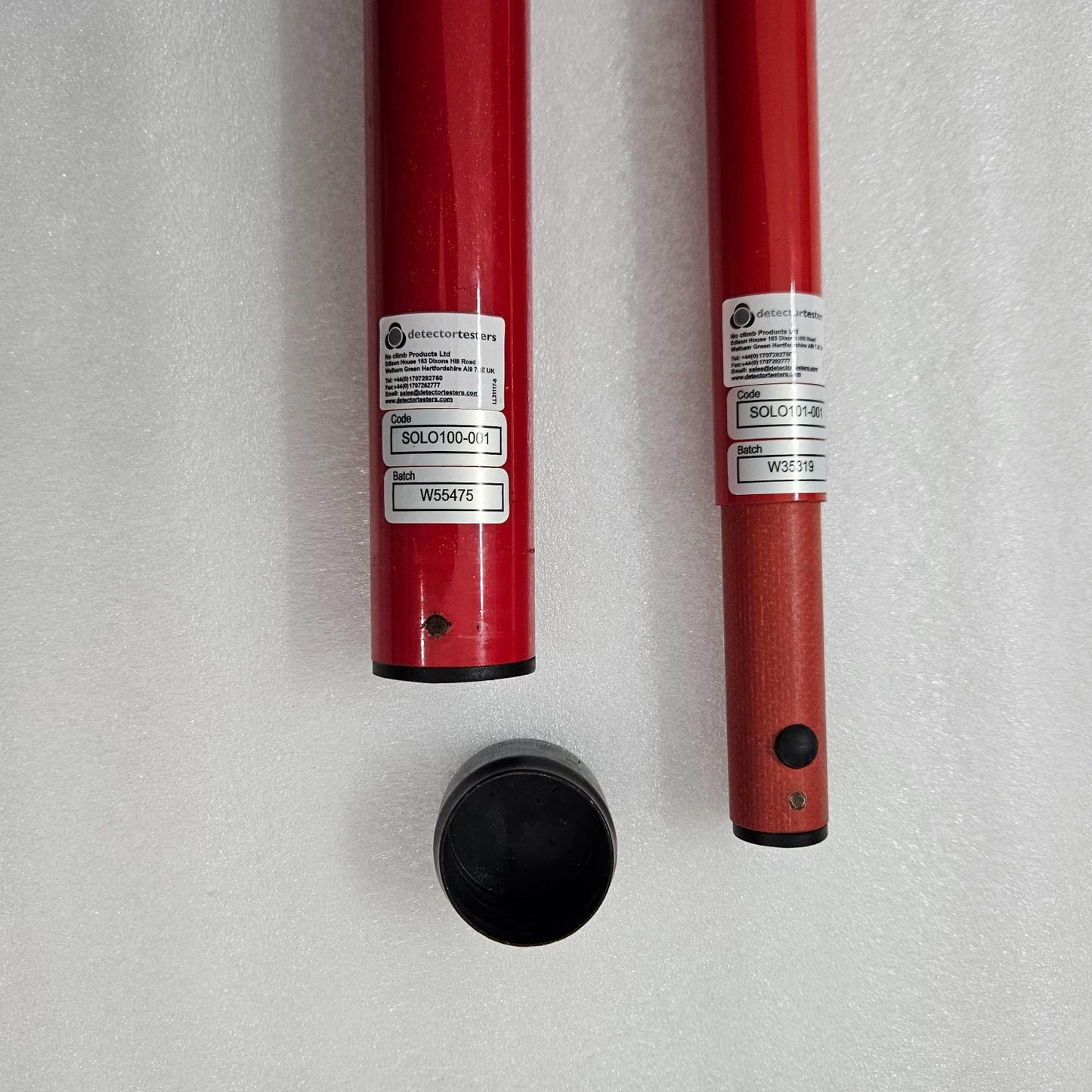 SOLO NO CLIMB 100-001 TELESCOPIC ACESS POLE 4 SECTION & SOLO 101-001 SET NEW