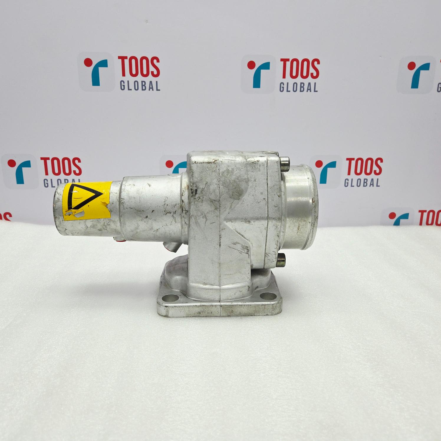 TAMROTOR MARINE COMPRESSOR TMC NT0210 AIR INLET VALVE 31342B with a yellow caution label on a white background with 'TOOS GLOBAL' branding.